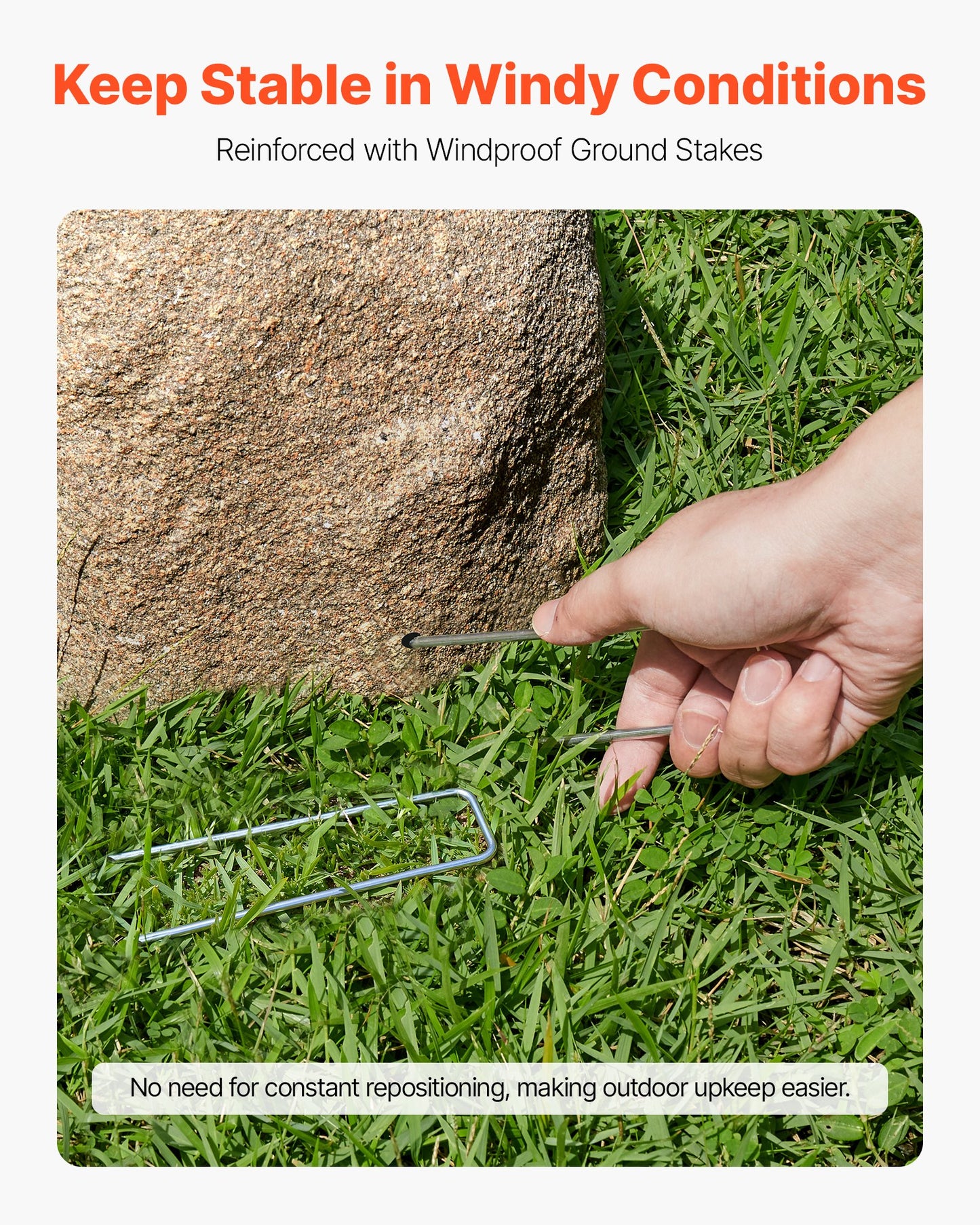 Faux Rock Cover, Outdoor Fake Rock Well Pump Cover, Realistic Natural Texture, Lightweight & Weather-Resistant Artificial Boulder for Landscaping Garden Yard Décor, Sandy Brown, Small Size