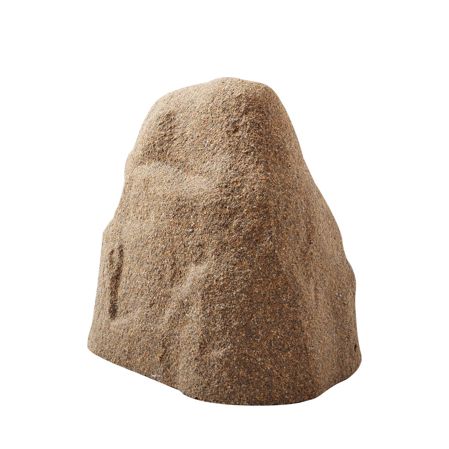 Faux Rock Cover, Outdoor Fake Rock Well Pump Cover, Realistic Natural Texture, Lightweight & Weather-Resistant Artificial Boulder for Landscaping Garden Yard Décor, Sandy Brown, Small Size