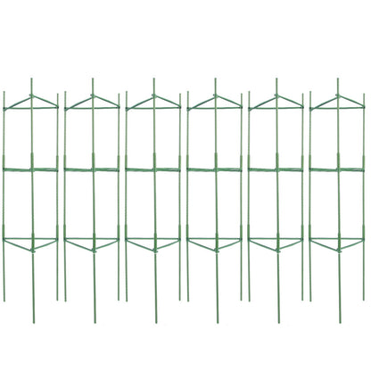 6-pack tomatburar för trädgård 48" stödbur för tomatplantor