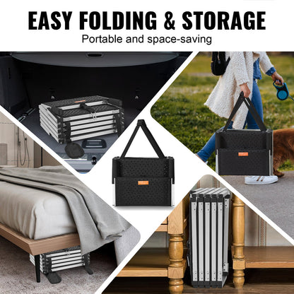 Hundetreppe für Autos 5-stufige faltbare Hundetreppe Aluminium Belastungen bis zu 150 lbs