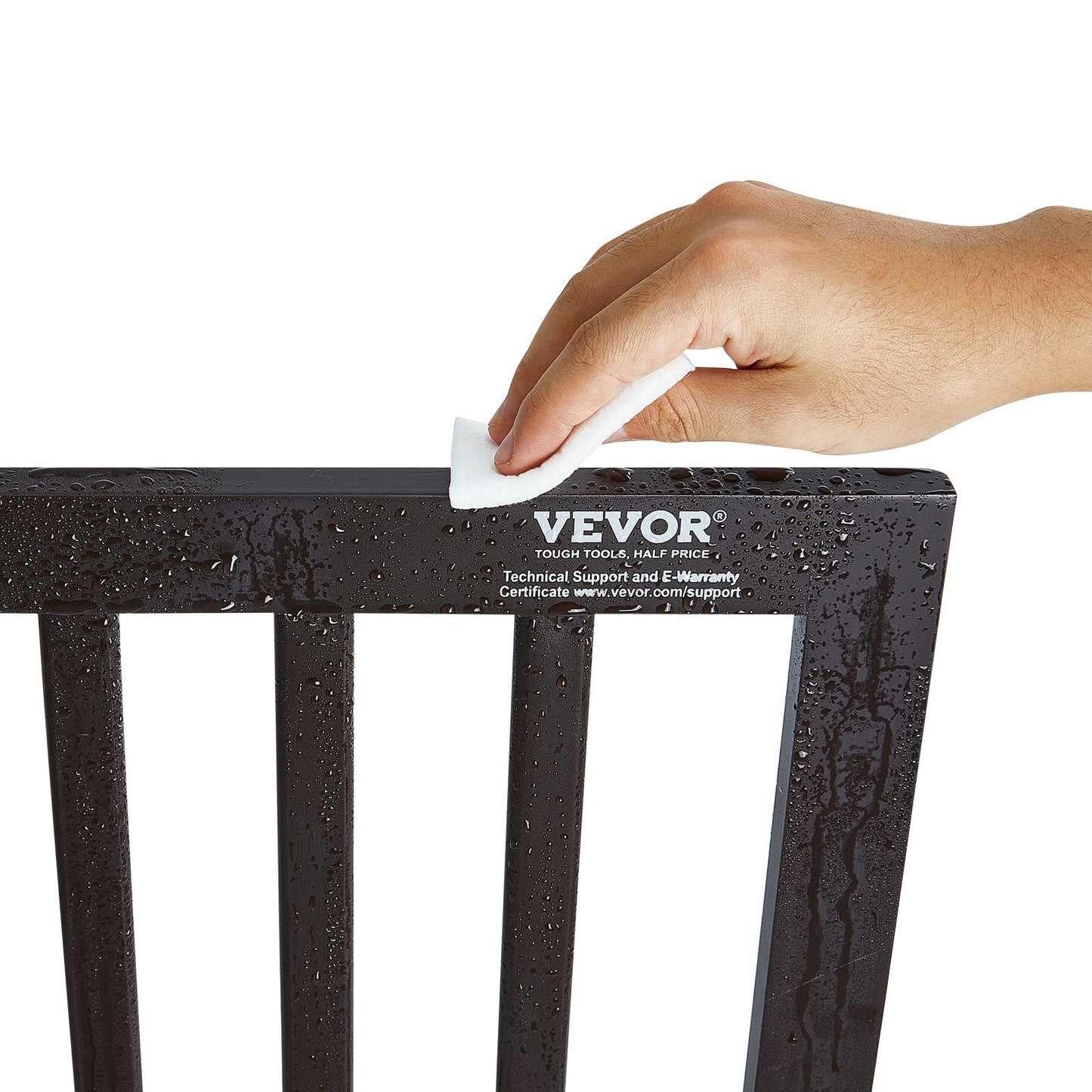 Fristående Dog Gate 24x80,3 tum Fristående Pet Gate Vikbar Brun