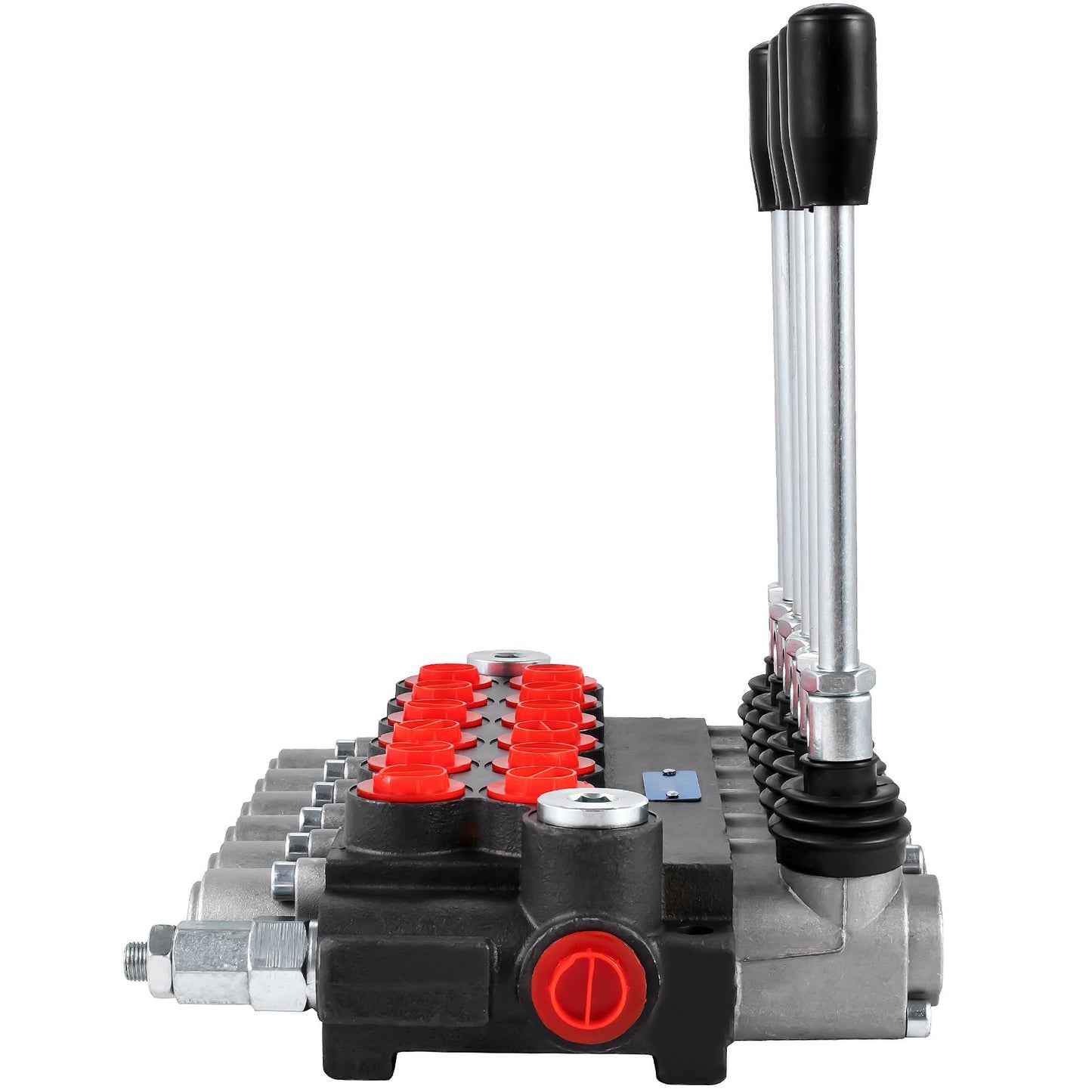 Hydraulisk riktningsventil, 6-spolar Hydraulisk Spool-ventil, 11 GPM Hydraulisk Lastarventil, 3600 PSI Riktningsventil, Hydraulventiler Och Reglage För Traktorer Lastare Tankar