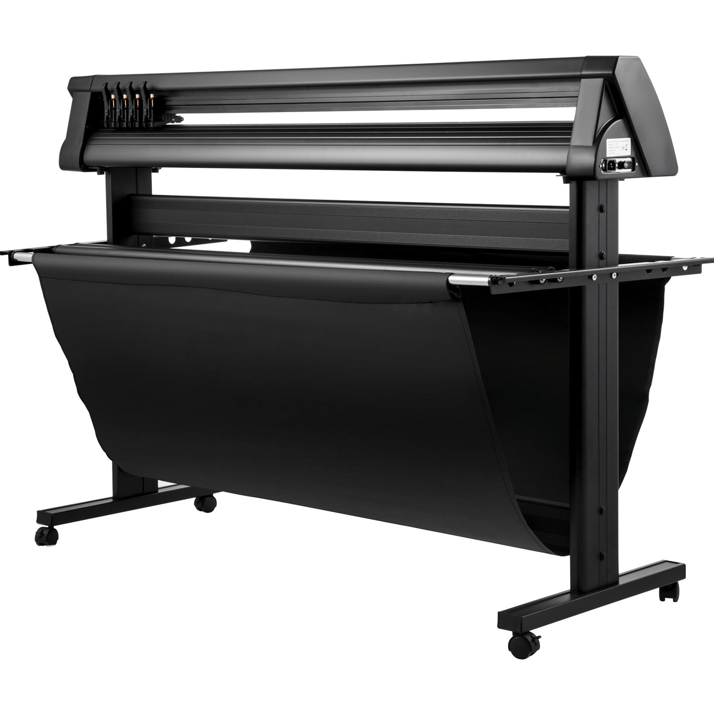 Vinylschneider, 1350 mm Vinylplotter, LED-Bildschirmplotterschneider, halbautomatisches integriertes optisches Auge, kompatibel mit SignCut-Software für Mac- und Windows-Systeme mit Ständer