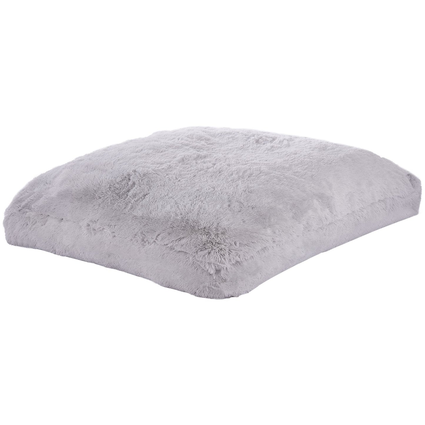 Bean Bag Bed Chair Convertible from Chair to Lounge or Mattress Grey-Full