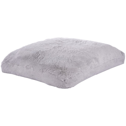 Bean Bag Bed Chair Convertible from Chair to Lounge or Mattress Grey-Full