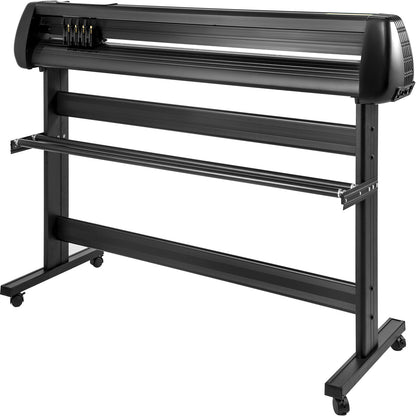 53" Vinyl-Schneidemaschine, einfacher Vinyl-Plotter-Schneideplotter mit Ständer, Plotter, einstellbare Kraftgeschwindigkeit, Schilderherstellung