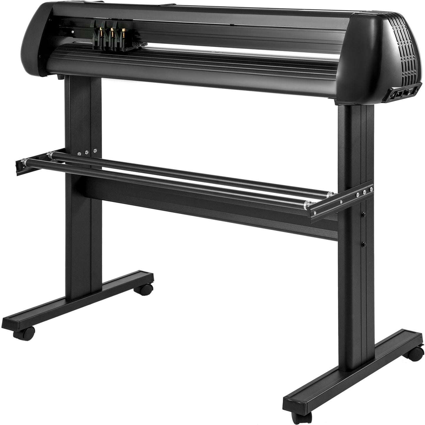 28 Zoll Vinyl-Schneidemaschine, Basic Vinyl Plotter Cutter mit Stand-Plotter, einstellbare Leistung, Geschwindigkeit, Schilderherstellung