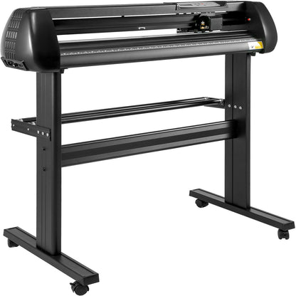 28 Zoll Vinyl-Schneidemaschine, Basic Vinyl Plotter Cutter mit Stand-Plotter, einstellbare Leistung, Geschwindigkeit, Schilderherstellung