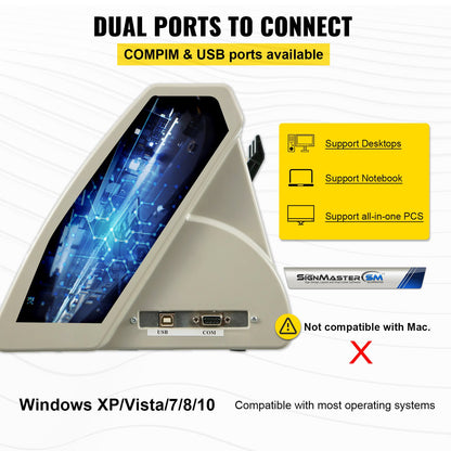Vinylschneider, 28 Zoll Vinyl-Schneidemaschine, 720 mm Papierzufuhr, Vinyl-Plotter-Schneidemaschine mit stabilem Bodenständer zum Schneiden von Papier, Weiß