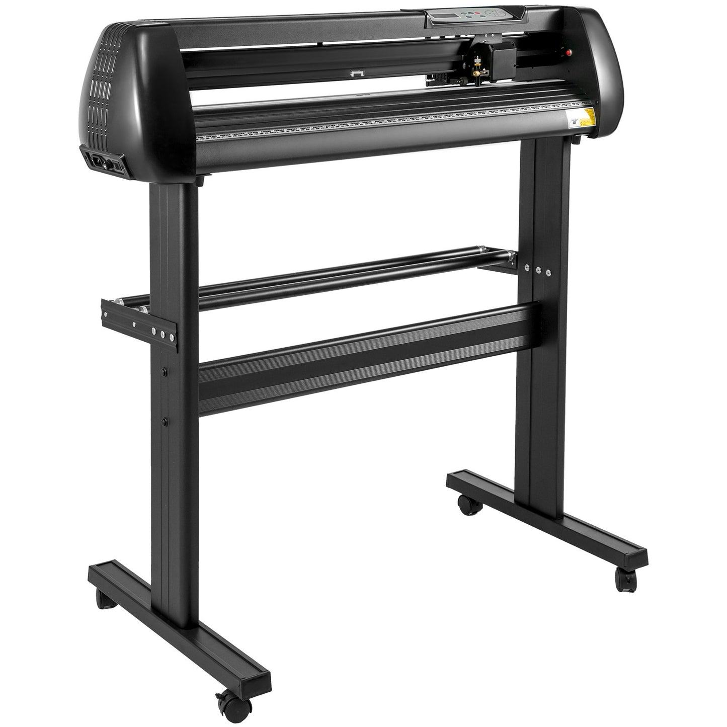 34-Zoll-Vinyl-Schneidemaschine, einfacher Vinyl-Plotter-Schneideplotter mit Ständer, einstellbare Kraftgeschwindigkeit, Schilderherstellung