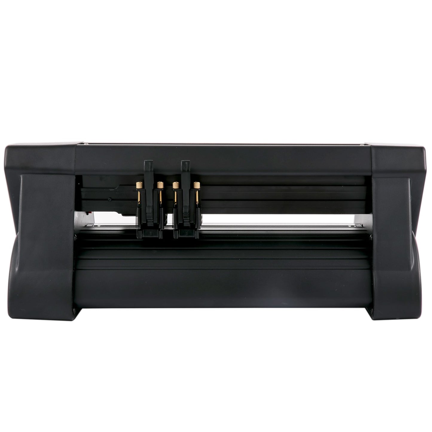 Vinylskärare, 375 mm vinylplotter, LED-skärmplotterskärare, halvautomatisk inbyggt optiskt öga för exakt styrning, kompatibel med SignMaster-programvaran för Windows System Desktop Design