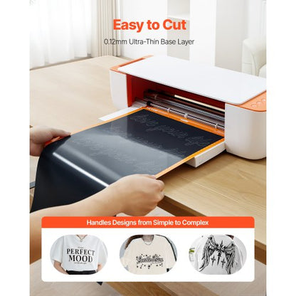 Värmeöverföringsvinyl HTV Strykvinylrulle 304,8 x 15240 mm Glansig svart |  EU