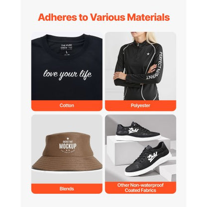 Wärmeübertragungsvinyl HTV Bügelvinyl 80er-Pack 304,8 x 304,8 mm | EU