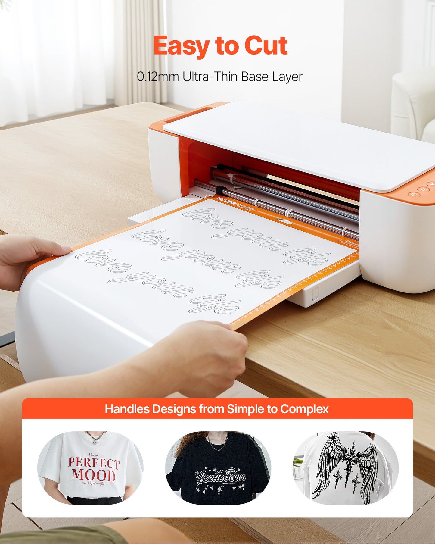 Heat Transfer Vinyl, 50 Pack, 12 x 12 in, Assorted Colors HTV Iron on Vinyl Bundle, Easy to Cut and Weed, with Accessories, Compatible with Cutting Machines, for Various Materials, T-shirts