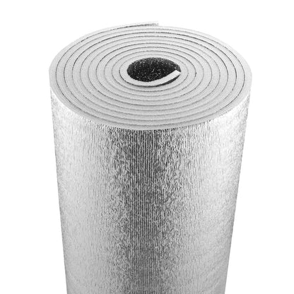 Double Reflective Insulation Roll Foam Core Radiant Barrier 48 inch x 25 foot
