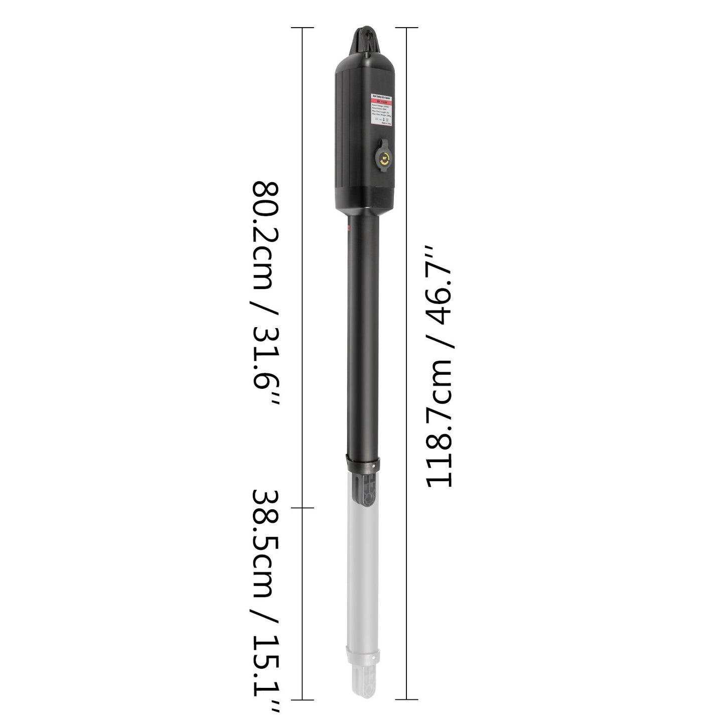 Doppel-Swenktoröffner Garagentorantrieb Antrieb 300kg 2.74m