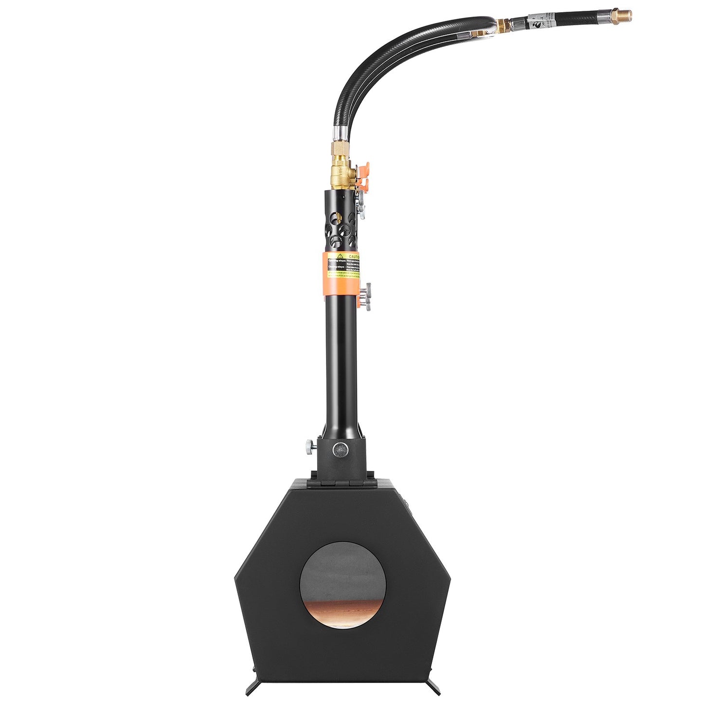 Portable Propane Forge 3 brännare hovslagare Forge 2600℉ Verktygskniv Metallsmide