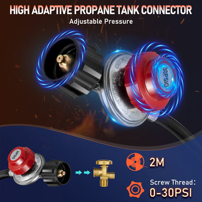 Propane Forge Portable, Single Burner Tool and Knife Making, Large Capacity Blacksmith Farrier Forges, Mini Furnace Blacksmithing, Gas Forging Tools and Equipment, Complete Kit