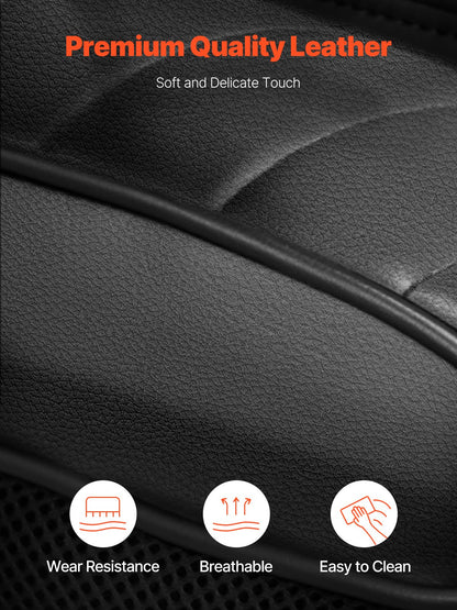 Executive Office Chair with Footrest, 400lb Capacity Office Chair with Lumbar Pillow & Removable Armrests, Heavy Duty Ergonomic Chair, PU Leather Reclining Home Office Desk Chairs, Black