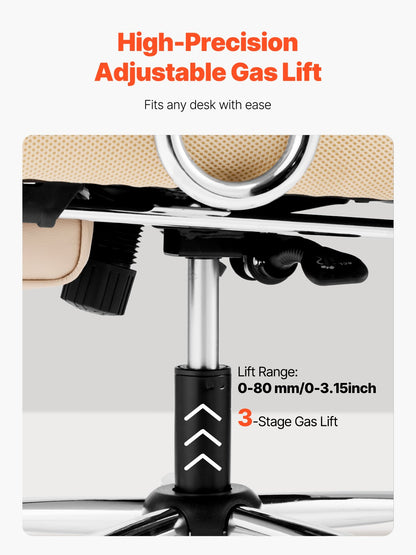 Executive Office Chair with Footrest, 400lb Capacity Office Chair with Lumbar Pillow & Removable Armrests, Heavy Duty Ergonomic Chair, PU Leather Reclining Home Office Desk Chairs, Brown