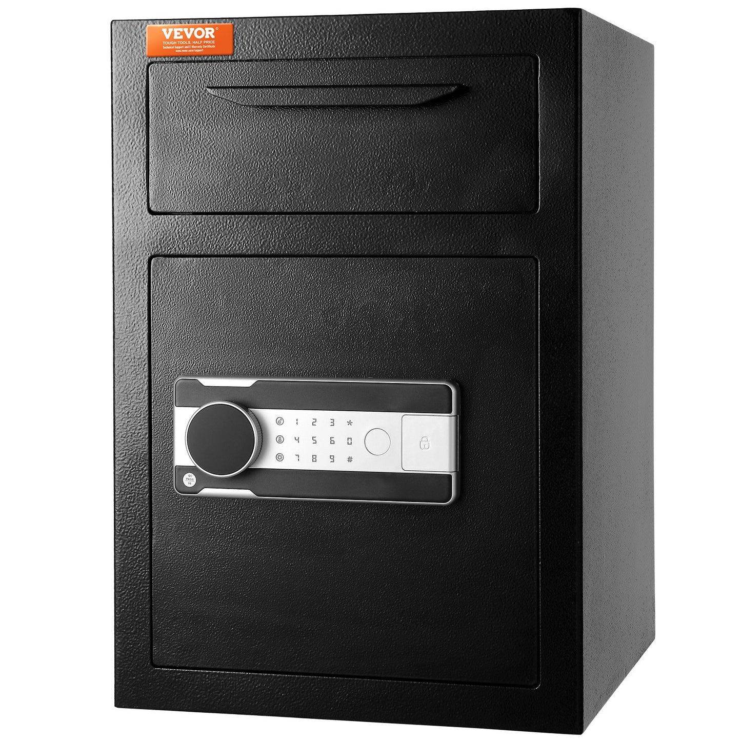 2.5 C Depository Safe Deposit Box with Drop Slot Password and Keys