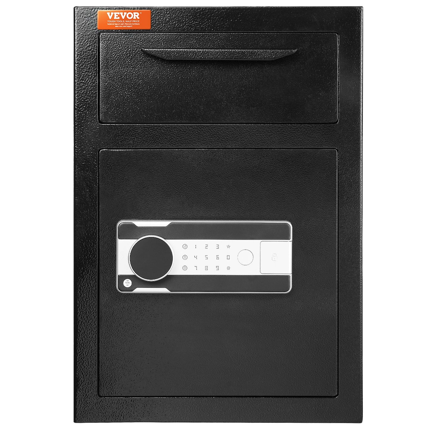 2.5 C Depository Safe Deposit Box with Drop Slot Password and Keys