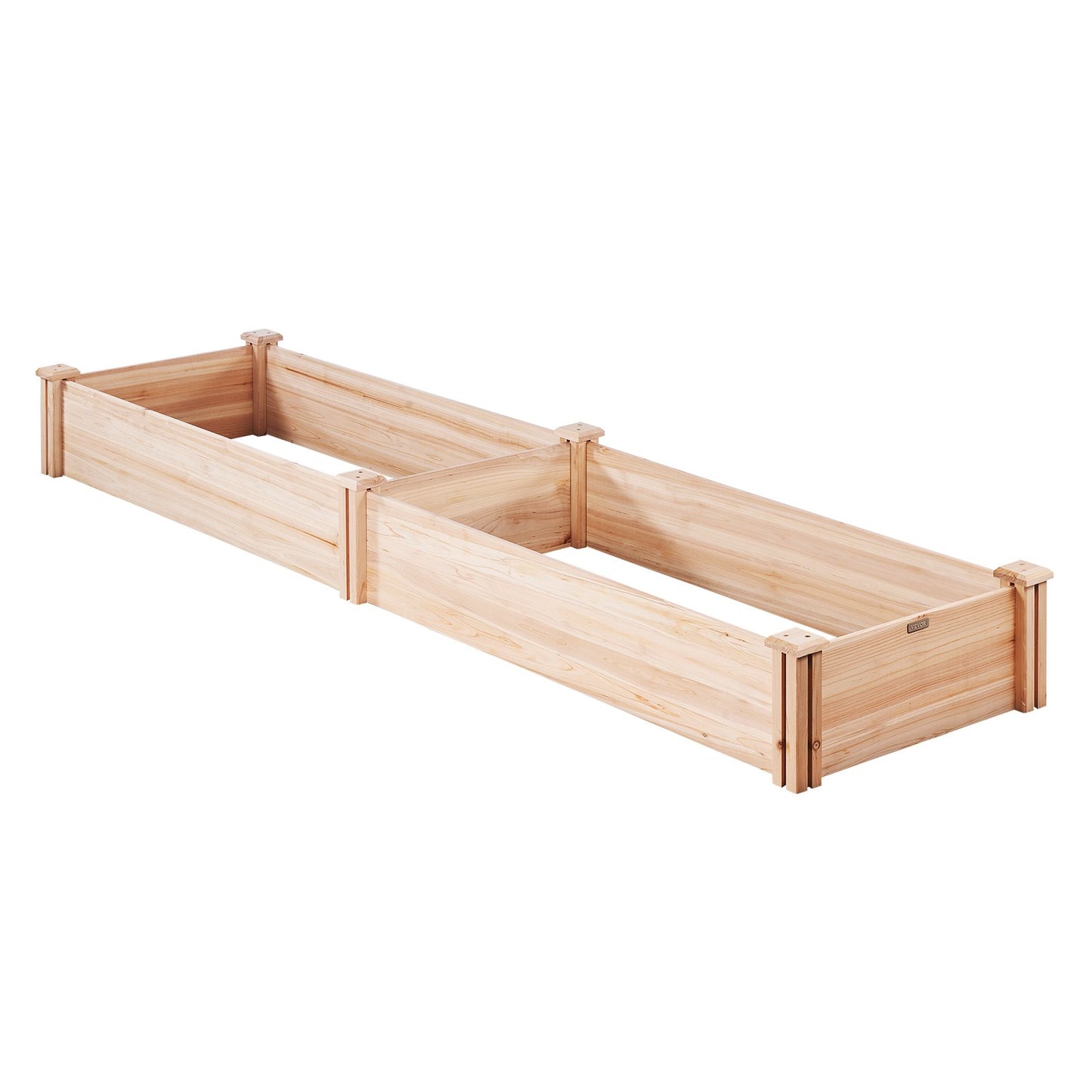 Raised Garden Bed, 7.9 x 2 x 0.8 ft Wooden Planter Boxes, Outdoor Planter Boxes with Open Base, for Growing Flowers/Vegetables/Herbs in Backyard/Garden/Patio/Balcony, Burlywood
