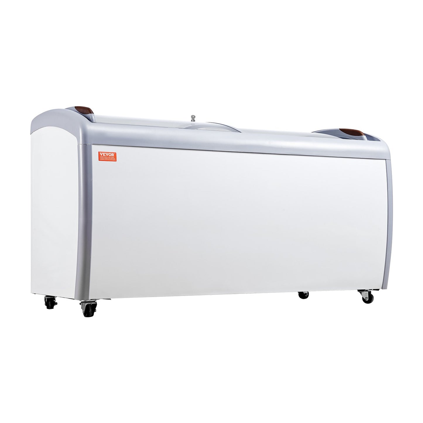 460 L kommerzielle Glasvitrine für Eiscreme-Gefrierschrank