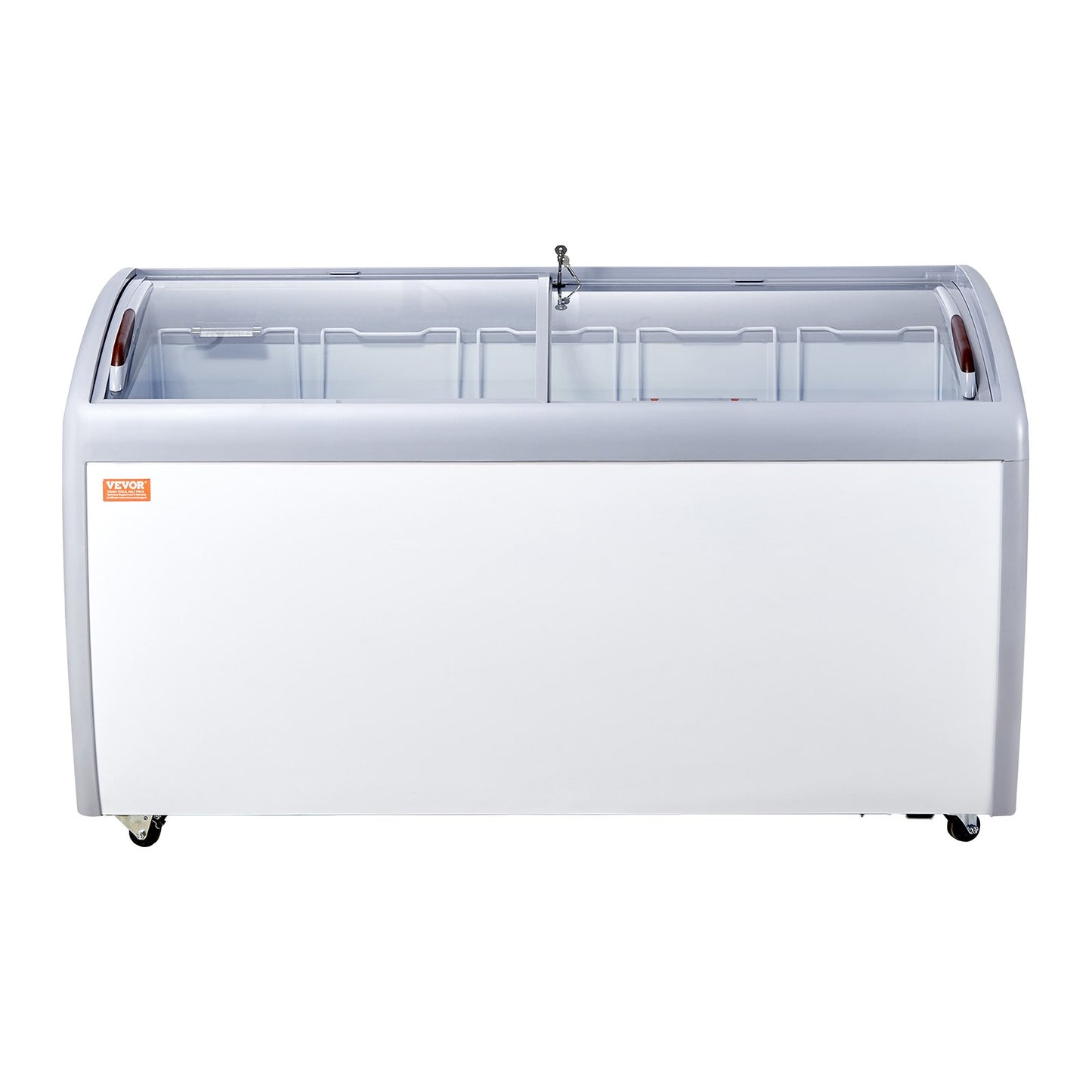 460 L kommerzielle Glasvitrine für Eiscreme-Gefrierschrank