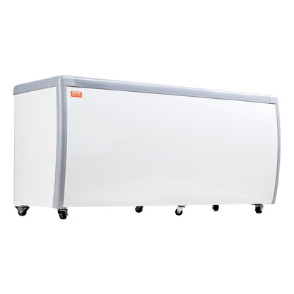 567 L kommerzielle Glasvitrine für Eiscreme-Gefrierschrank