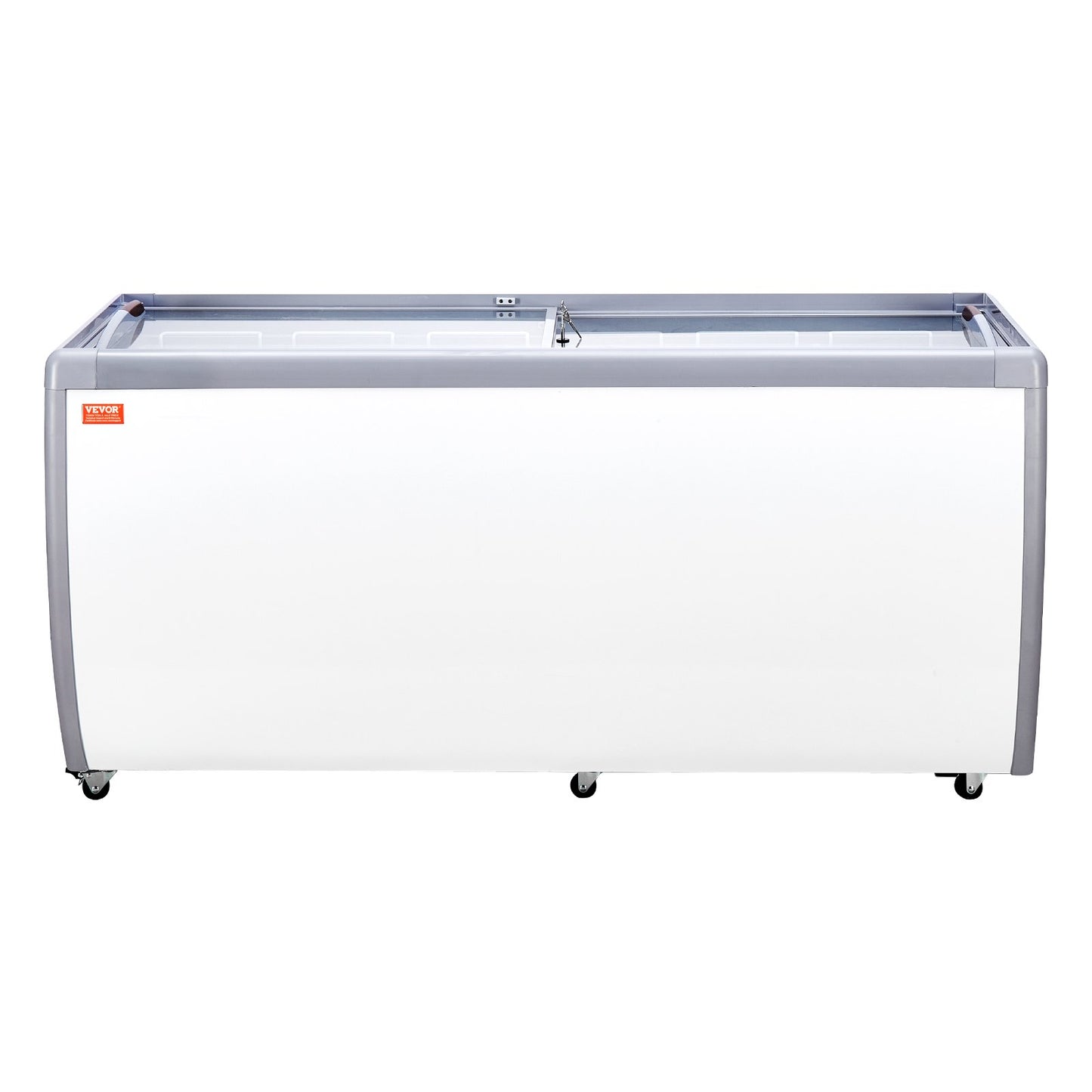 567 L kommerzielle Glasvitrine für Eiscreme-Gefrierschrank