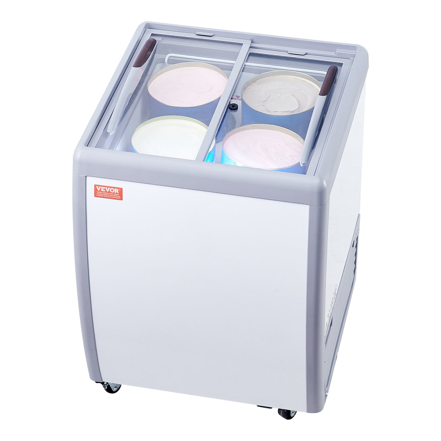 158 L kommerzieller Eiscreme-Display-Gelato-Tauchgefrierschrank