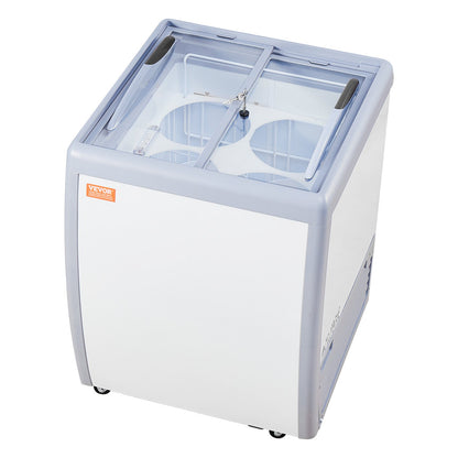 158 L kommerzieller Eiscreme-Display-Gelato-Tauchgefrierschrank