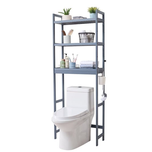 Über der Toilette Aufbewahrung 3-Tier Badezimmer Regal Rack Space Saver Organizer