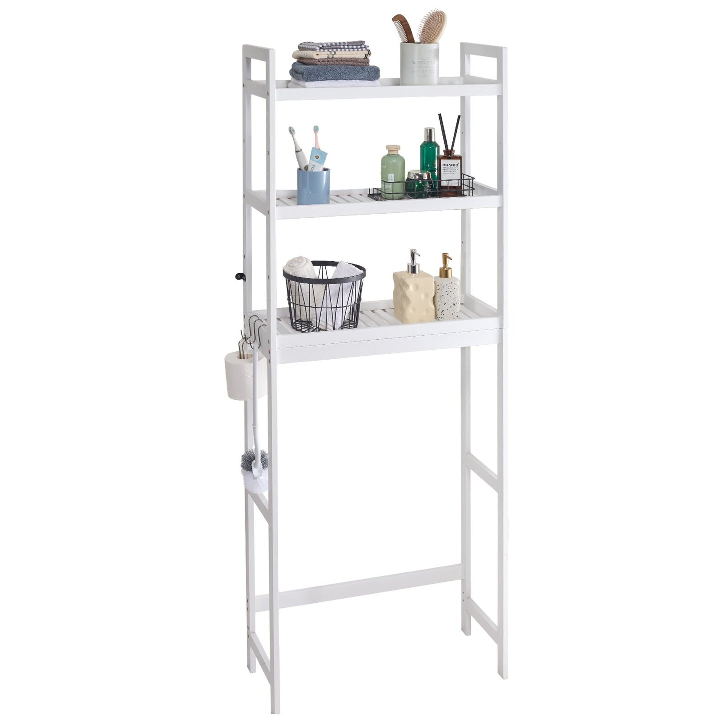 Über der Toilette Aufbewahrung 3-Tier Badezimmer Regal Rack Space Saver Organizer