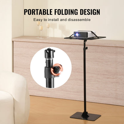 Projector stand Projector floor stand Adjustable height from 30.3 to 63.4