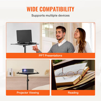 Projector stand Projector floor stand Adjustable height from 30.3 to 63.4