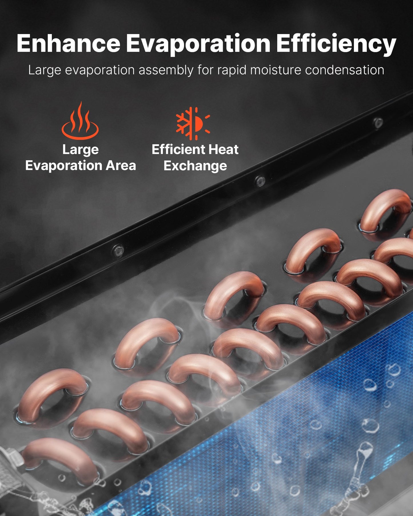 Compressed Air Dryer, 125CFM Refrigerated Air Dryer, 110-120V Industrial Refrigerated Air-Drying System for 20HP, 25HP & 30HP Compressors - with Color Screen Control Panel and Automatic Drainage