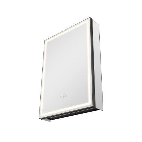 Medikamentenschrank mit Spiegel und Beleuchtung 50 x 70 cm, Wandeinbau