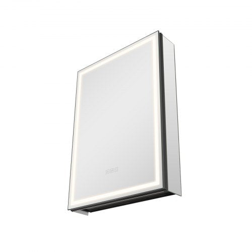 Medikamentenschrank mit Spiegel und Beleuchtung 50 x 70 cm, Wandeinbau