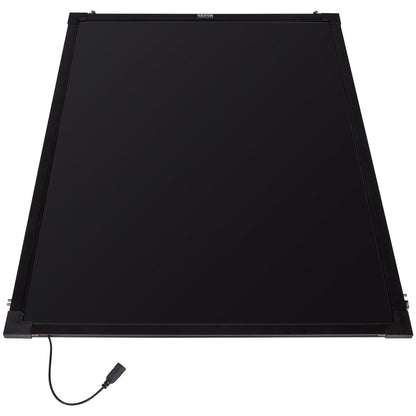 LED-Nachrichtenschreibtafel, 81,3 x 61 cm, beleuchtet, löschbar, beleuchtete Tafel