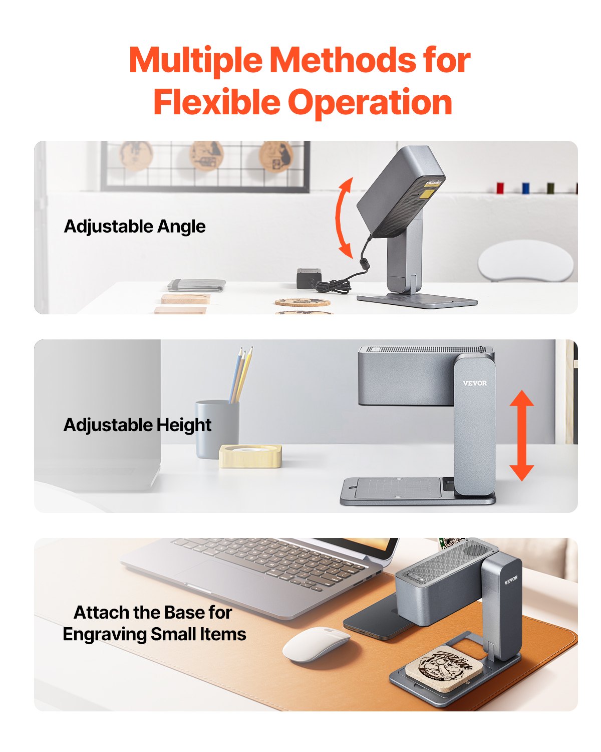 Bärbar Lasergravör 600 mm/s 5W Höghastighets Handhållen Gravyrmaskin 3,14'' X 3,14'' Gravyrarea Kompatibel med Android, Ios och Windows för metall Enkel Blå Laser Trä Läder Akrylfiber Smycken Glas