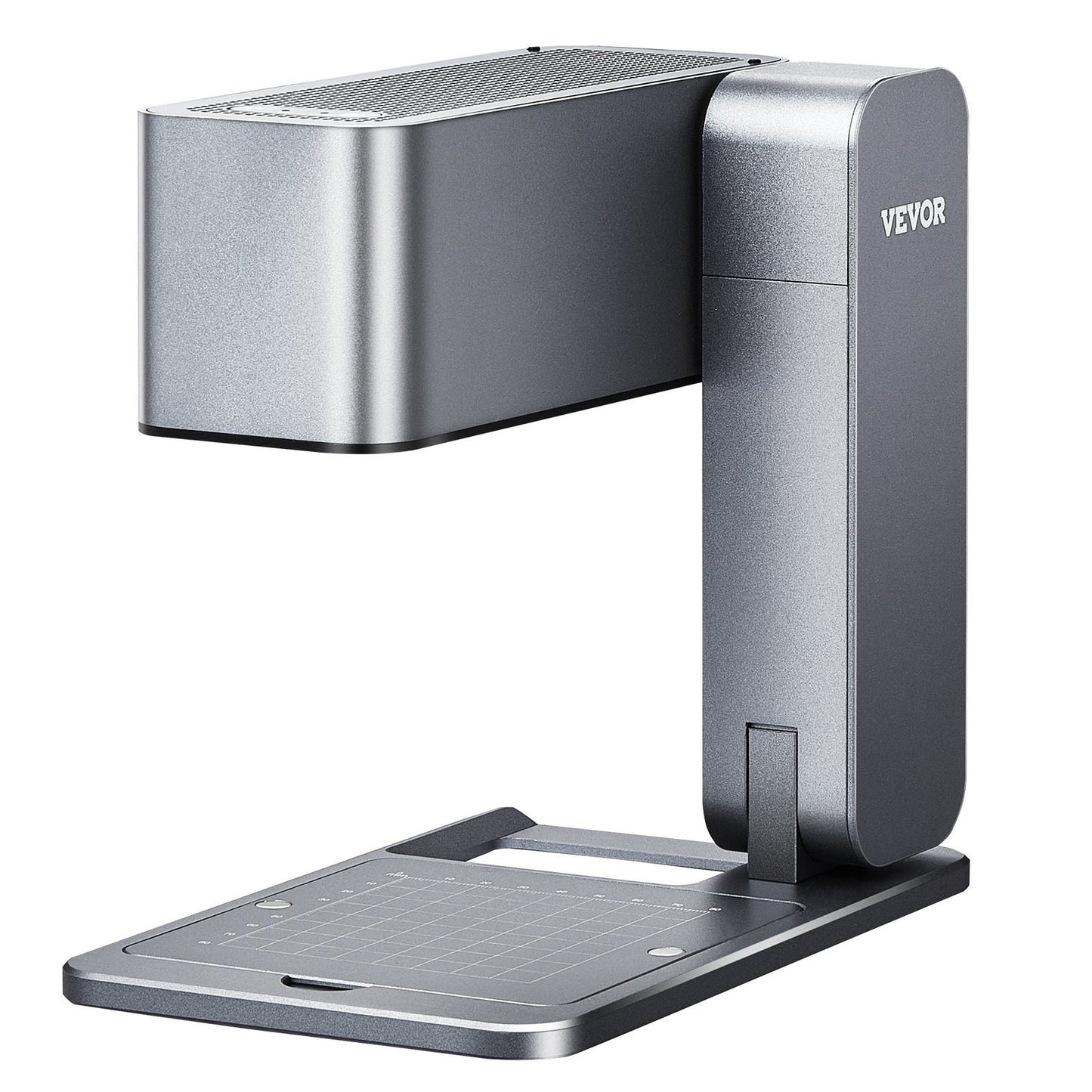 Bärbar Lasergravör 600 mm/s 5W Höghastighets Handhållen Gravyrmaskin 3,14'' X 3,14'' Gravyrarea Kompatibel med Android, Ios och Windows för metall Enkel Blå Laser Trä Läder Akrylfiber Smycken Glas