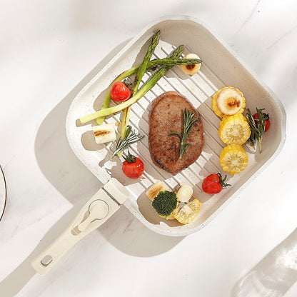 17 Piece Pots and Pans Set Nonstick, Detachable Handle Cookware, Space Saving Induction cookware set, Kitchen RV Cooking Sets, with Frying, Sauce, Saute, Tempered Glass Lids, Oven Safe, White