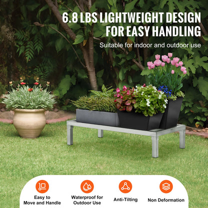 Stödställ i aluminium Stationärt Stötställ 36" x 20" x 8" Förvaringsställ