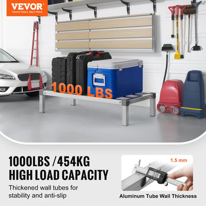 Stödställ i aluminium Stationärt Stötställ 36" x 20" x 8" Förvaringsställ