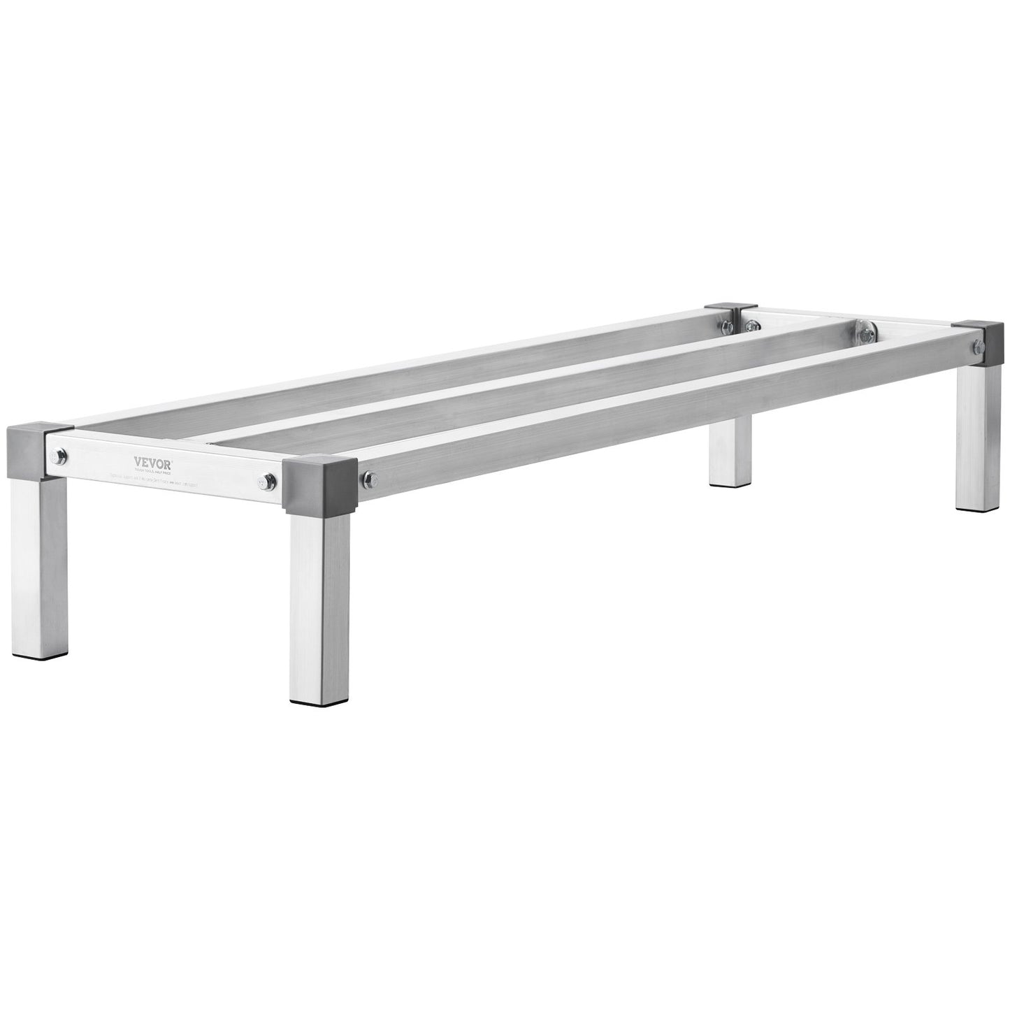 Stödställ i aluminium Stationär Stötställ 48" x 14" x 8" Förvaringsställ