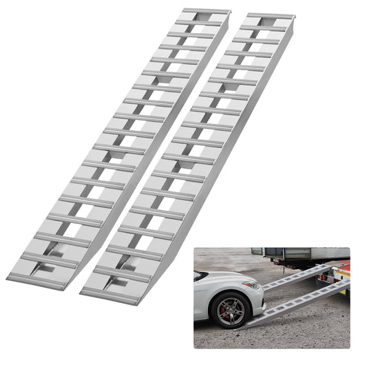 108" x 15" Aluminum Ramps 10000 LBS Capacity Cargo Ramps 2PCS