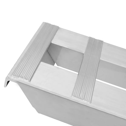 72" x 15" Aluminium-Rampen, 6000 Pfund Tragkraft, Frachtrampen, 2 Stück