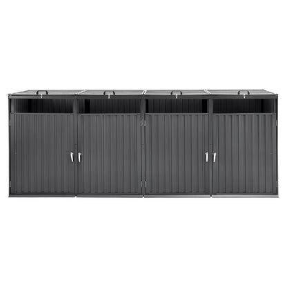 Mülltonnenaufbewahrung Mülltonnenaufbewahrung 4 x 52,79 gal für Mülltonnen